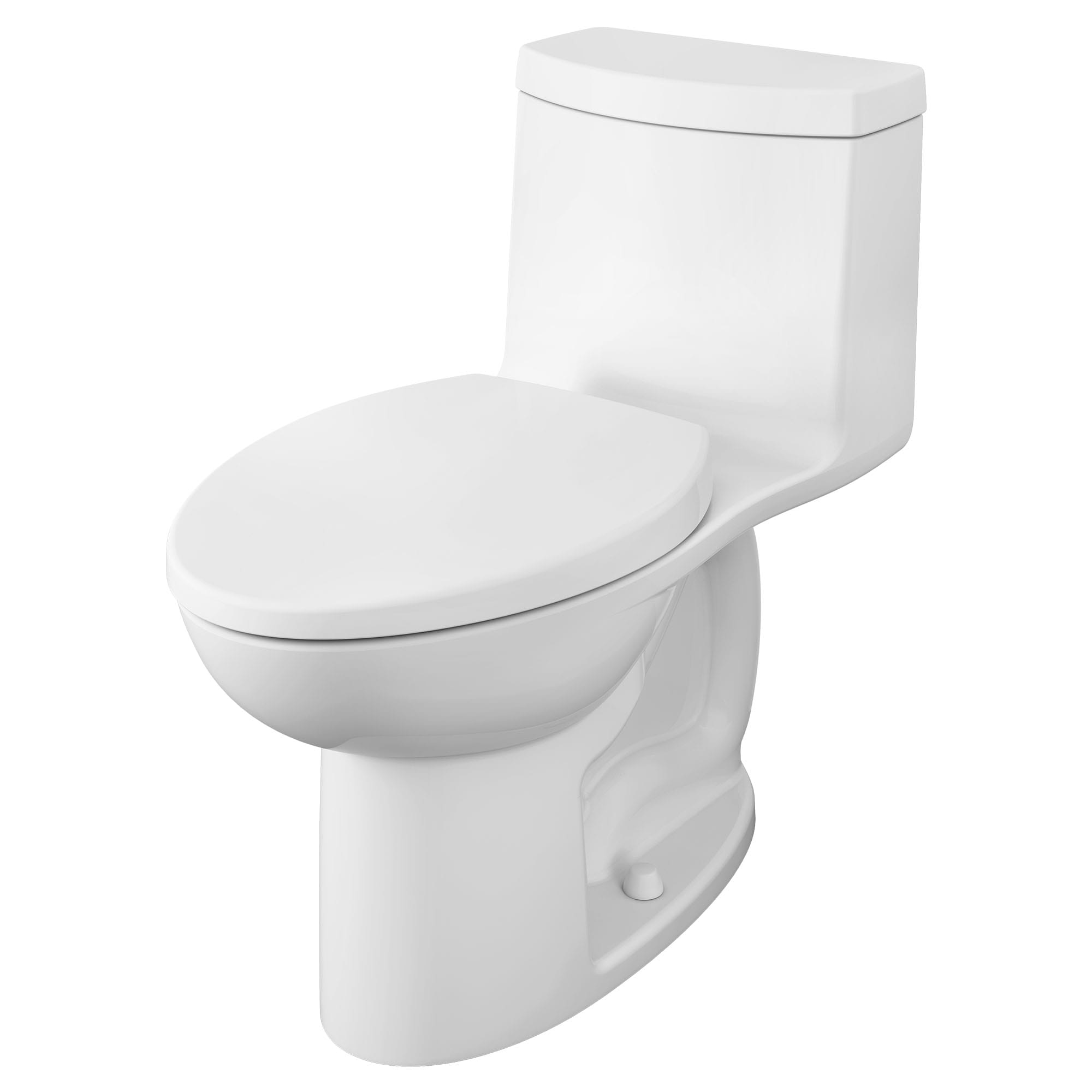 Loft One Piece 128 gpf 48 Lpf Chair Height Elongated Toilet With Seat WHITE